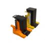 hydraulic toe jack for ease of use and safety